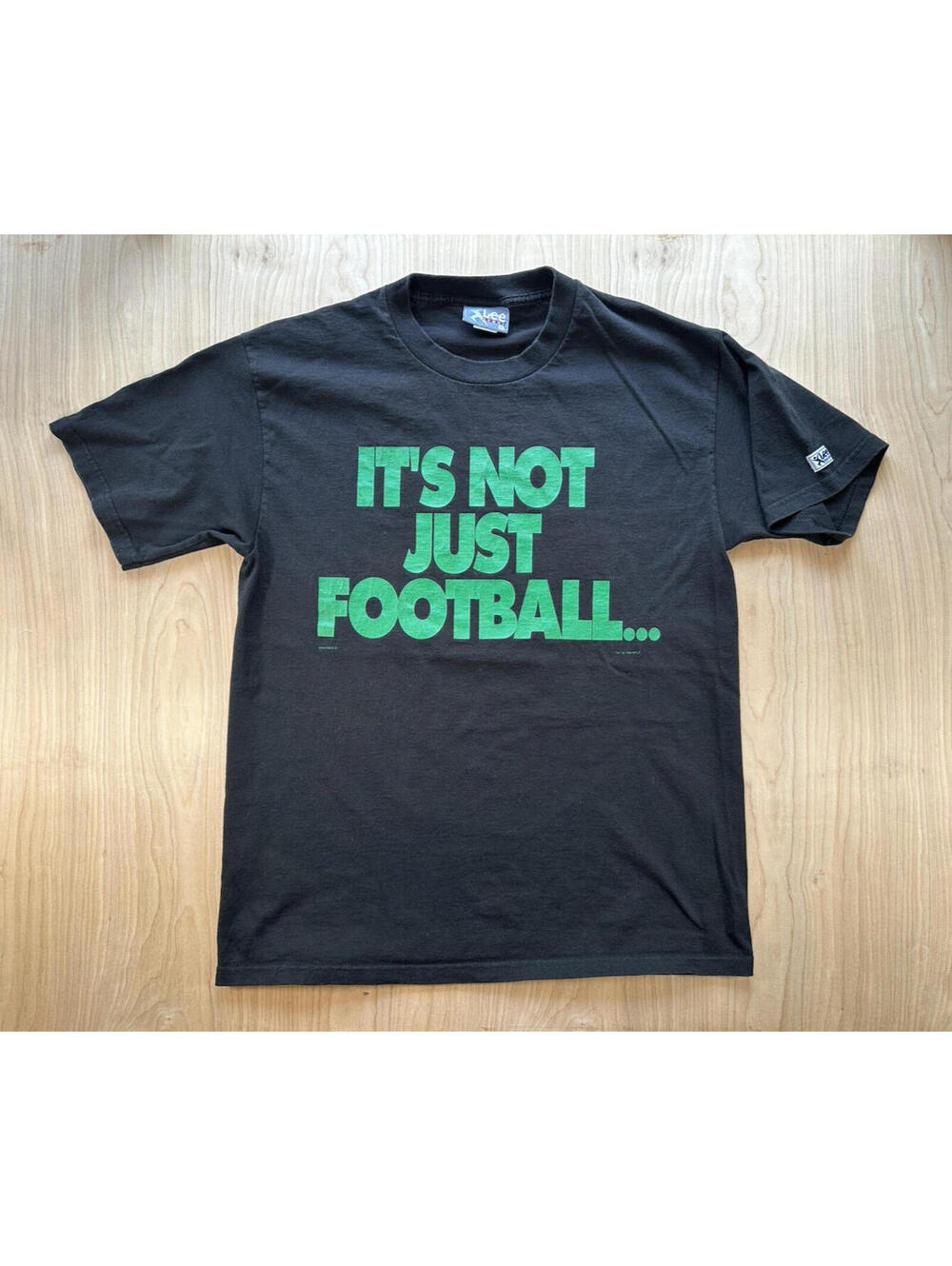 vintage 90's JETS football LEE SPORTS t shirt BLACK large